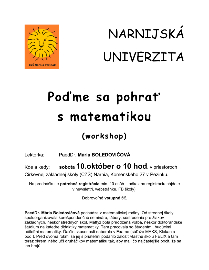 10102015 narnijska univerzita